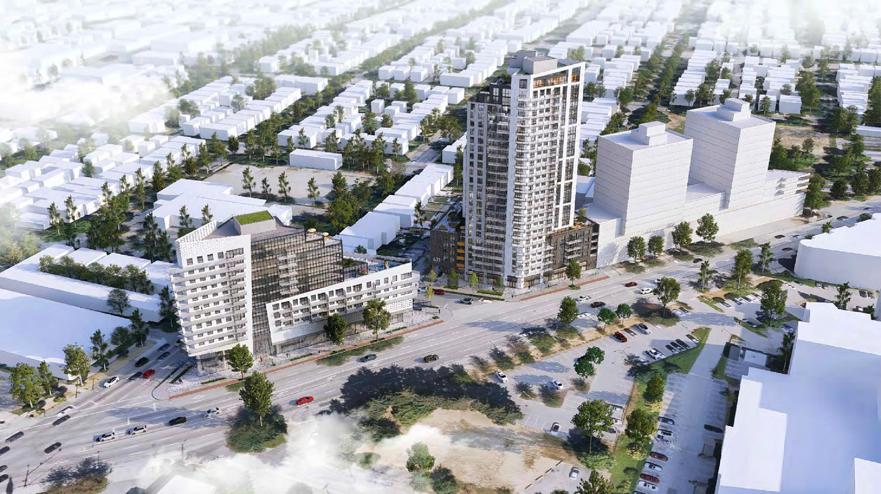 Rendering of building from page 11 of the file 'Application booklet'