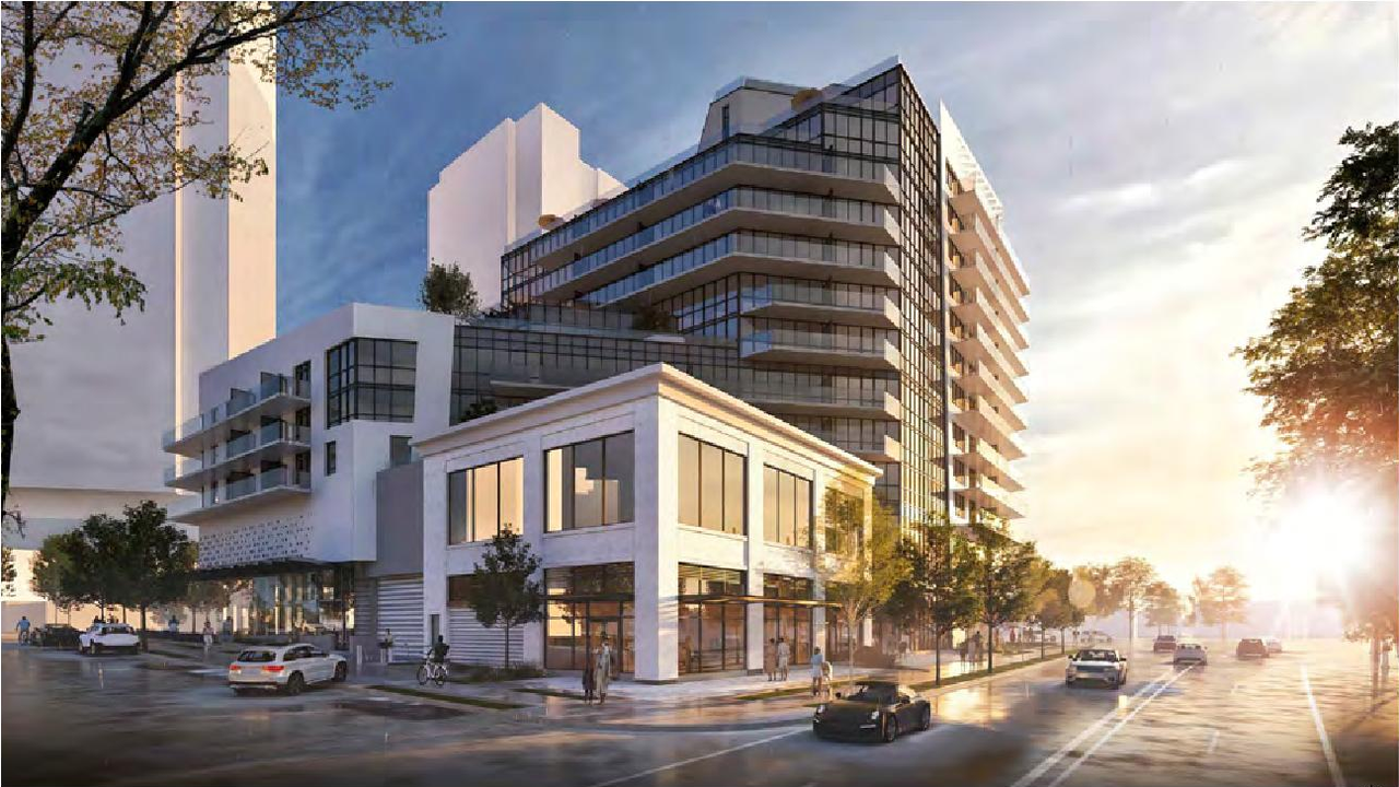 Rendering of building from page 16 of the file 'Application booklet'