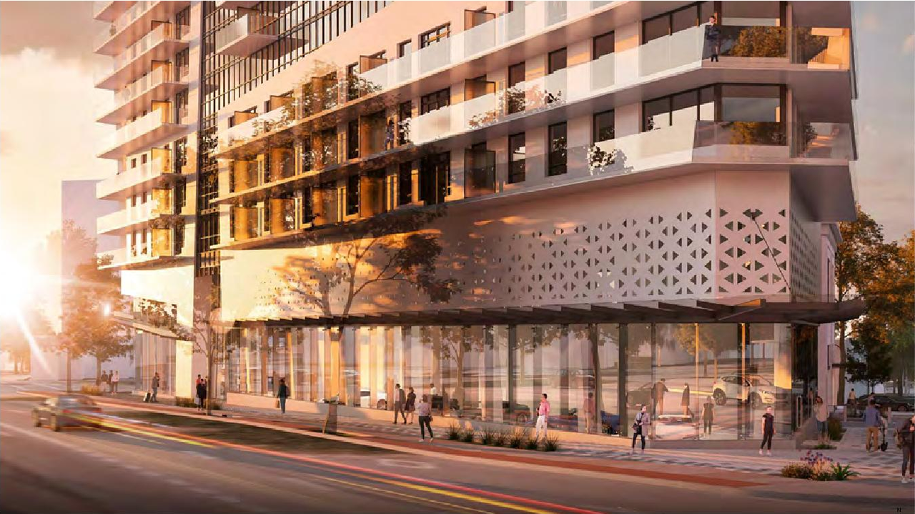Rendering of building from page 19 of the file 'Application booklet'