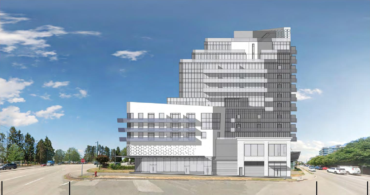 Rendering of building from page 26 of the file 'Application booklet'