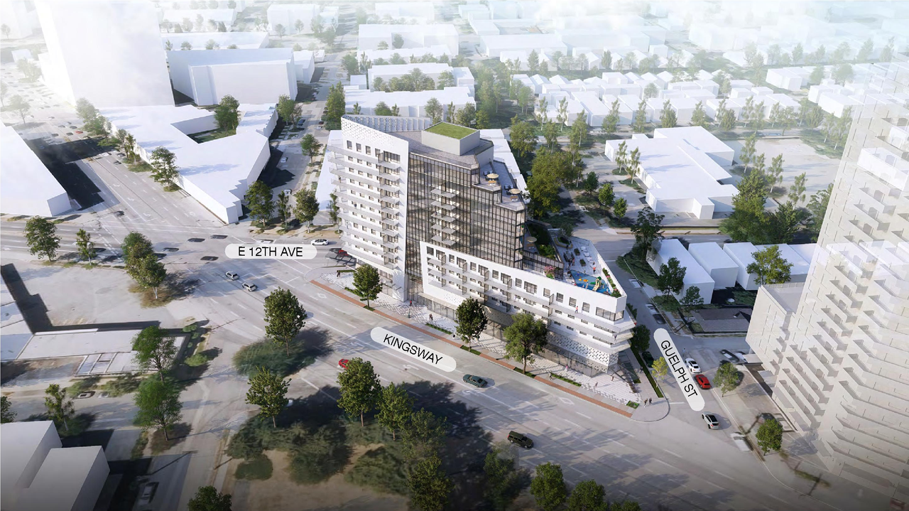 Rendering of building from page 54 of the file 'Application booklet'