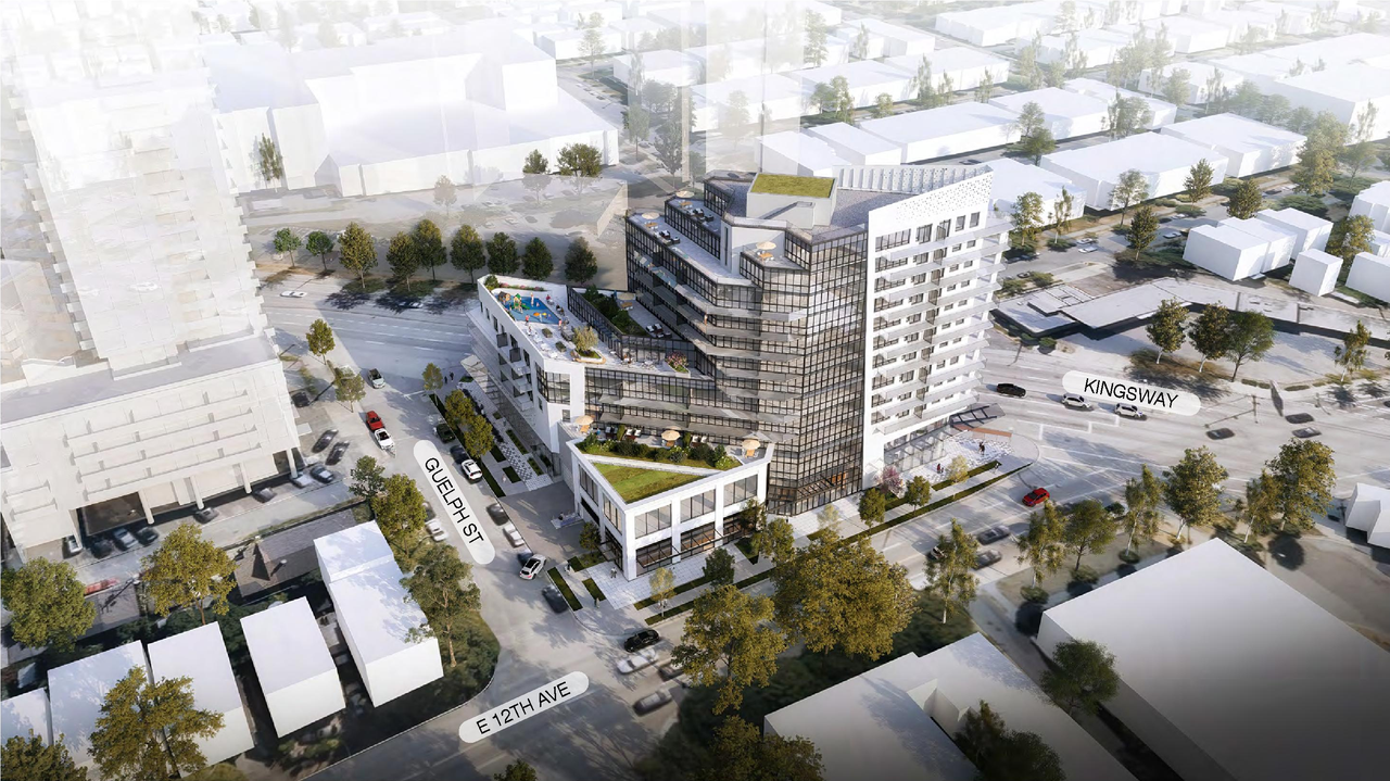 Rendering of building from page 55 of the file 'Application booklet'