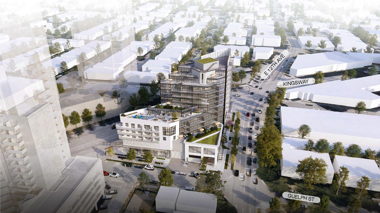 Rendering of building from page 56 of the file 'Application booklet'