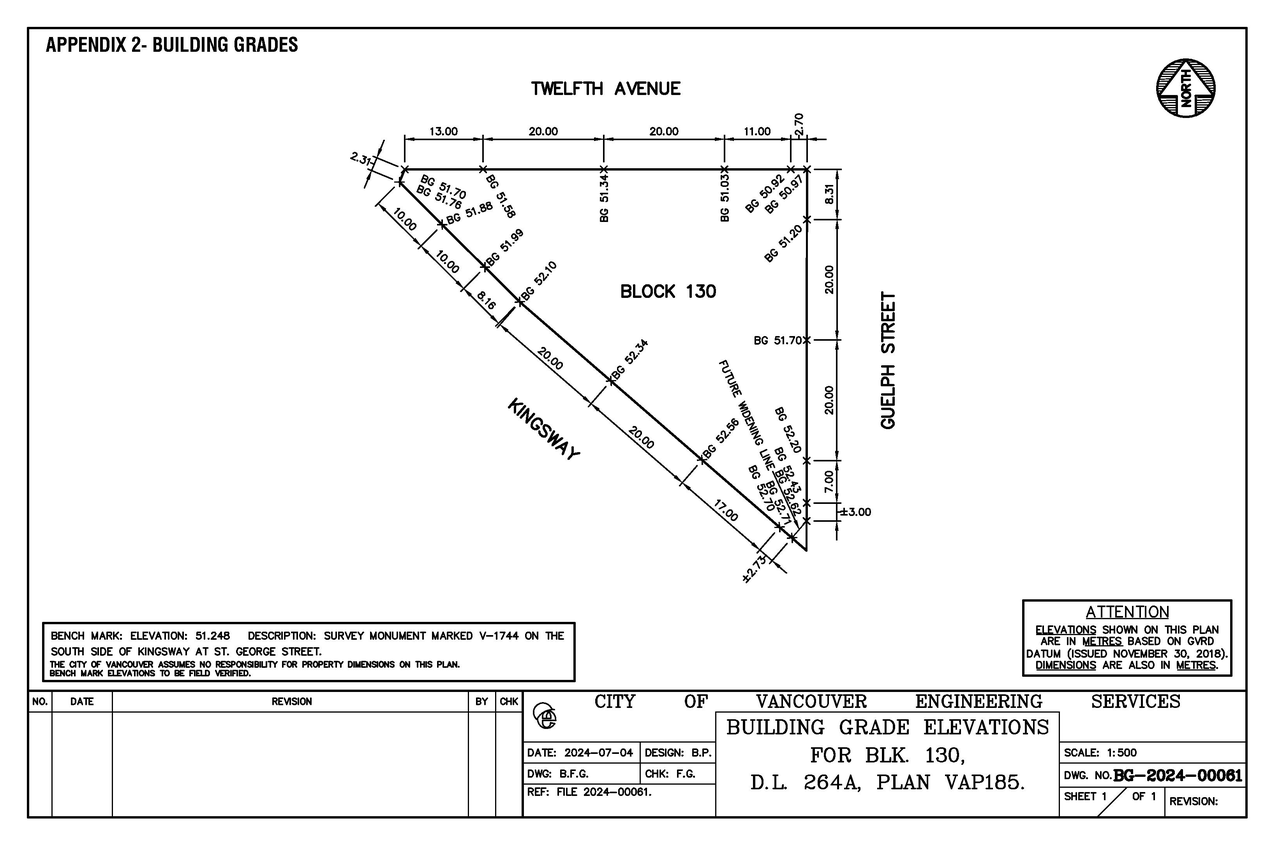 Construction site plan for project from page 74 of the file 'Application booklet'