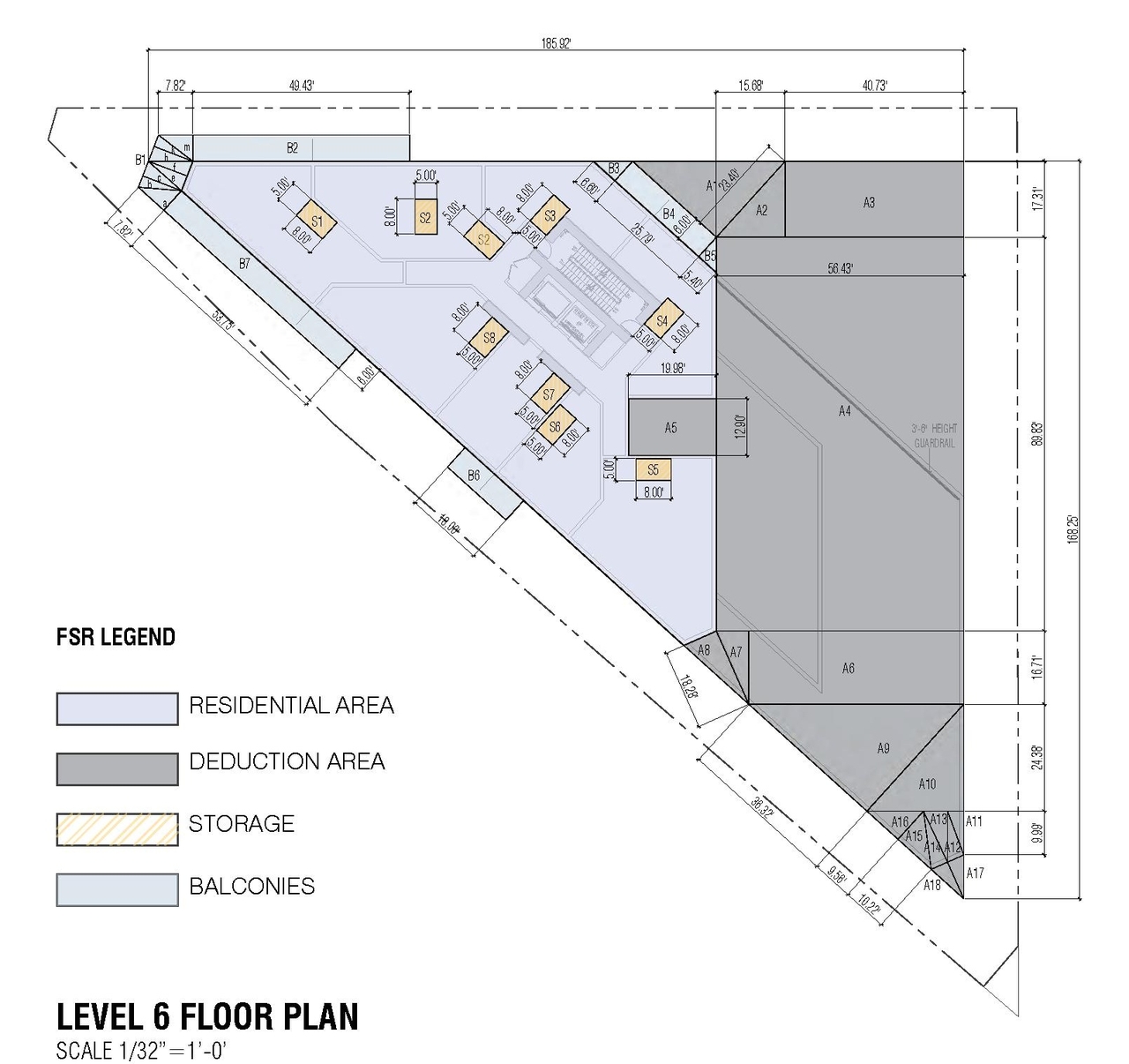 Floor plan for project from page 80 of the file 'Application booklet'