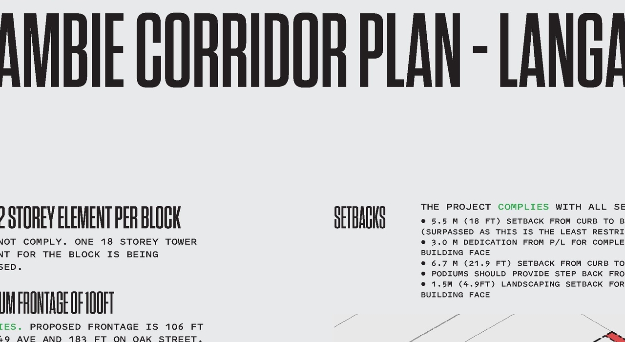 Construction site plan for project from page 16 of the file 'Application booklet'