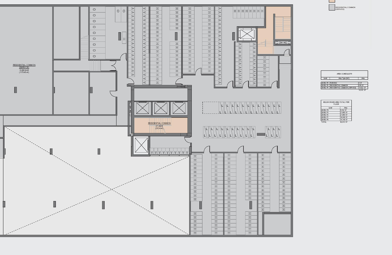 Floor plan for project from page 71 of the file 'Application booklet'