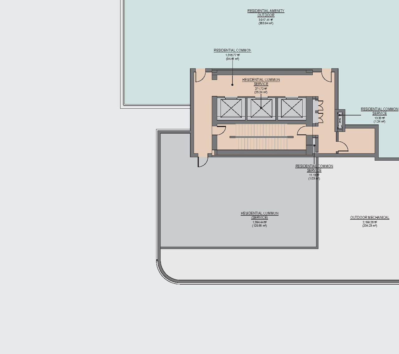 Floor plan for project from page 81 of the file 'Application booklet'