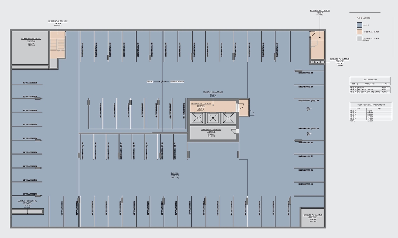 Construction site plan for project from page 67 of the file 'Application booklet'