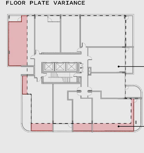 Floor plan for project from page 19 of the file 'Application booklet'