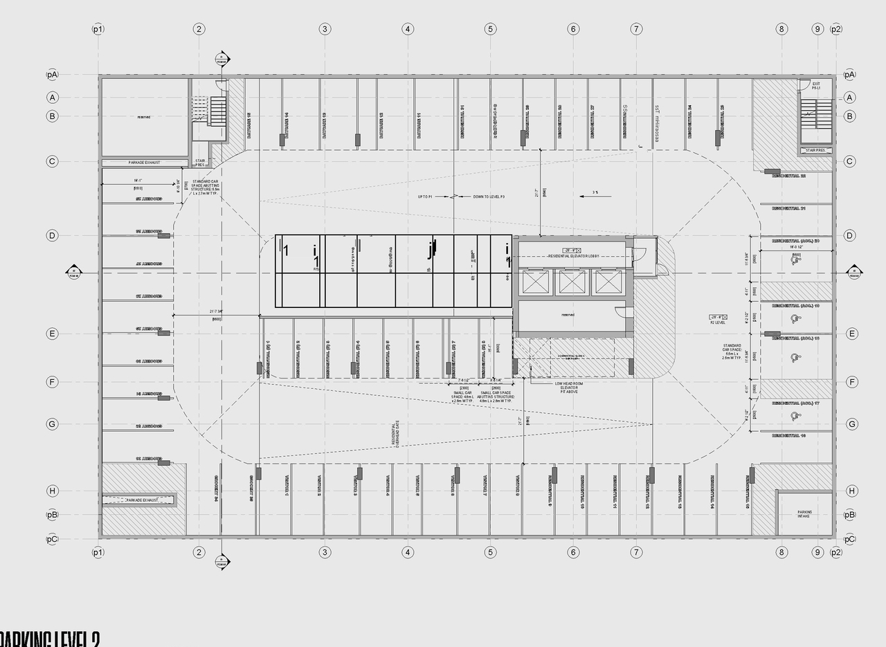 Floor plan for project from page 50 of the file 'Application booklet'