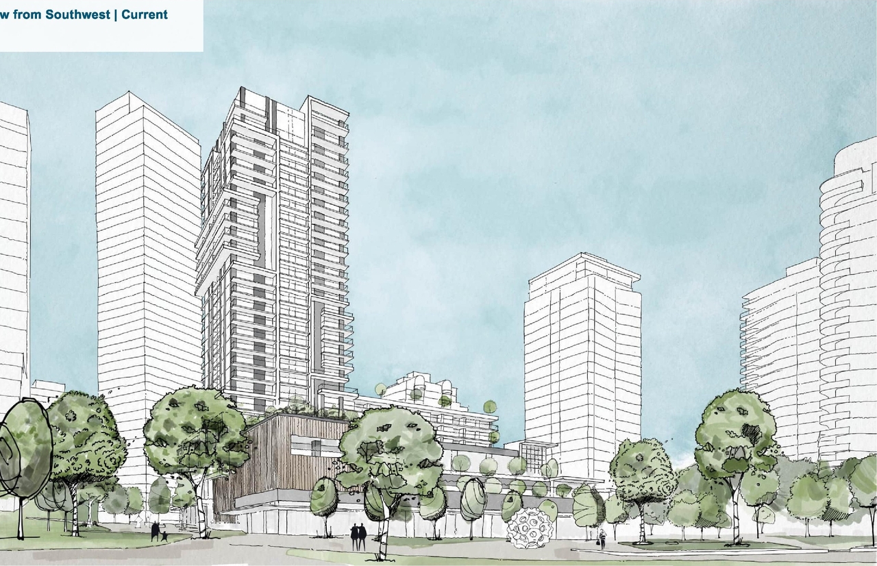 Rendering of building from page 56 of the file 'Application booklet'