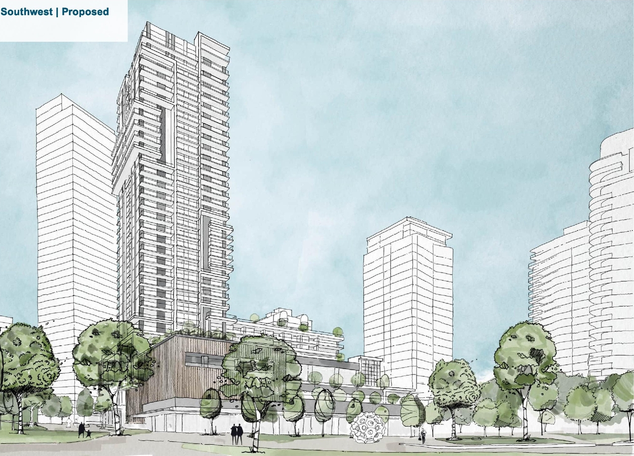 Rendering of building from page 57 of the file 'Application booklet'