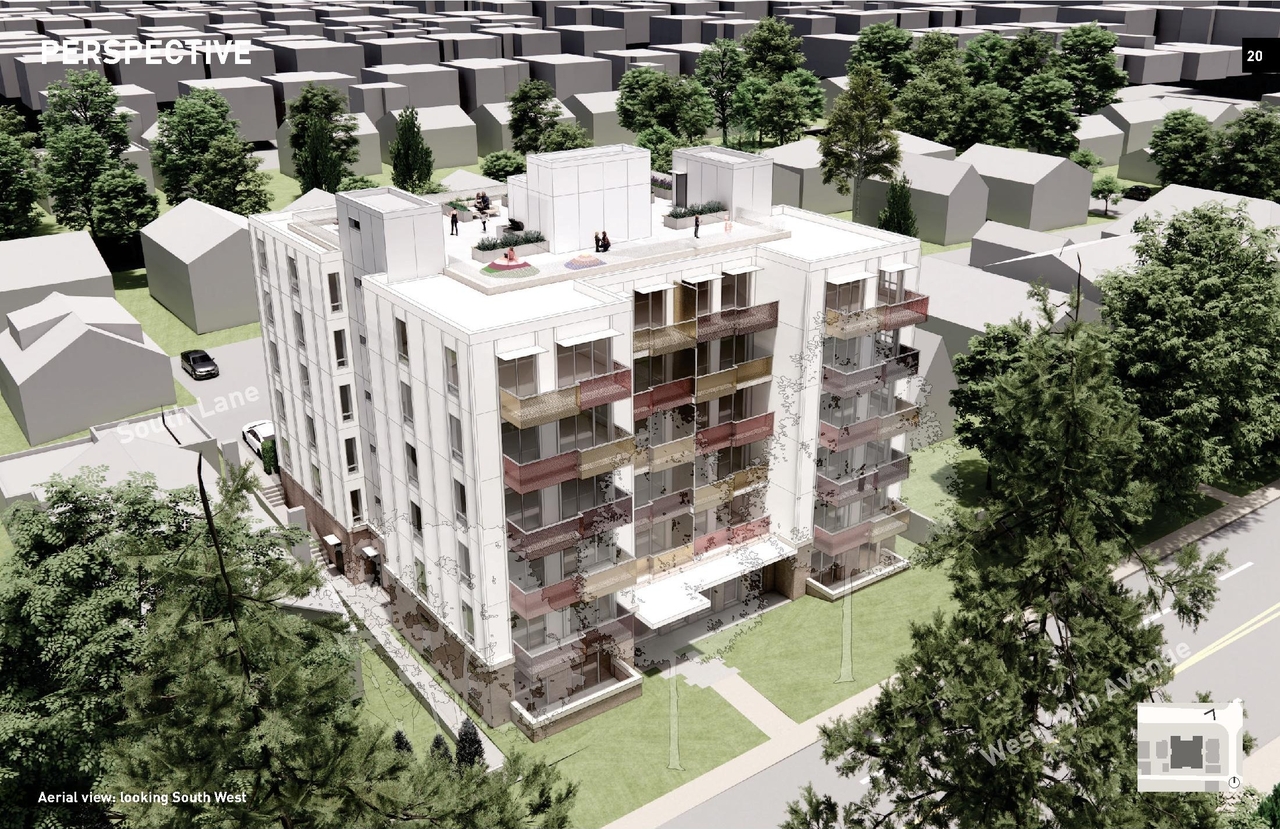Rendering of building from page 19 of the file 'Application booklet'