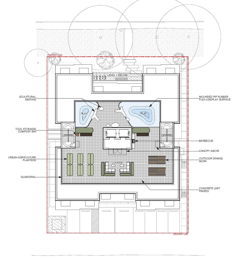 Floor plan for project from page 46 of the file 'Application booklet'