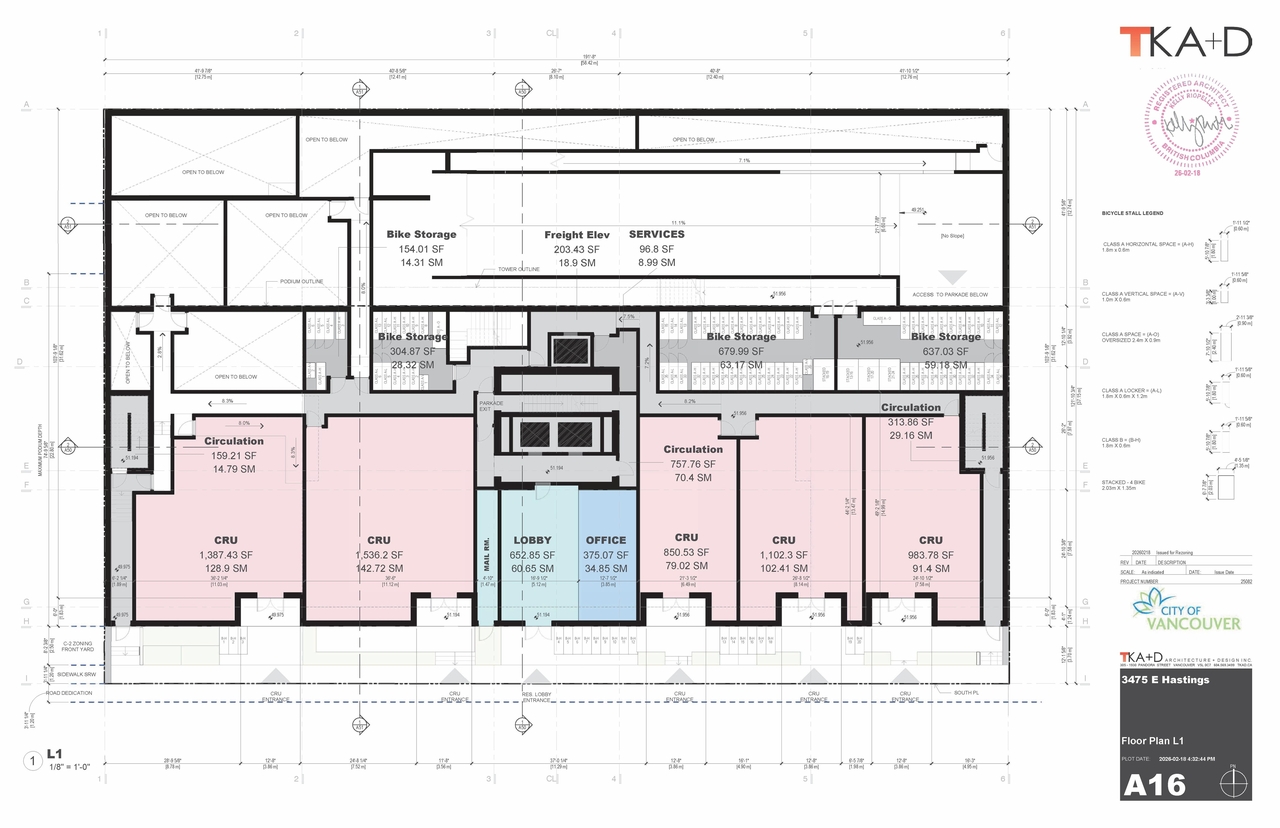 Construction site plan for project from page 12 of the file 'Application booklet'
