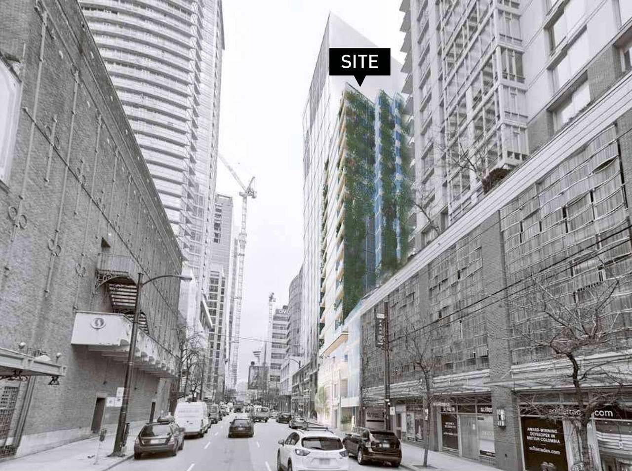 Rendering of building from page 108 of the file 'Application booklet'
