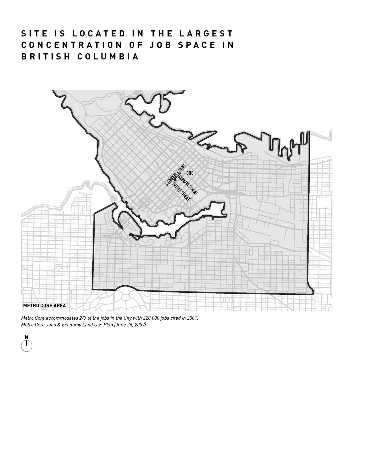 Construction site plan for project from page 13 of the file 'Application booklet'
