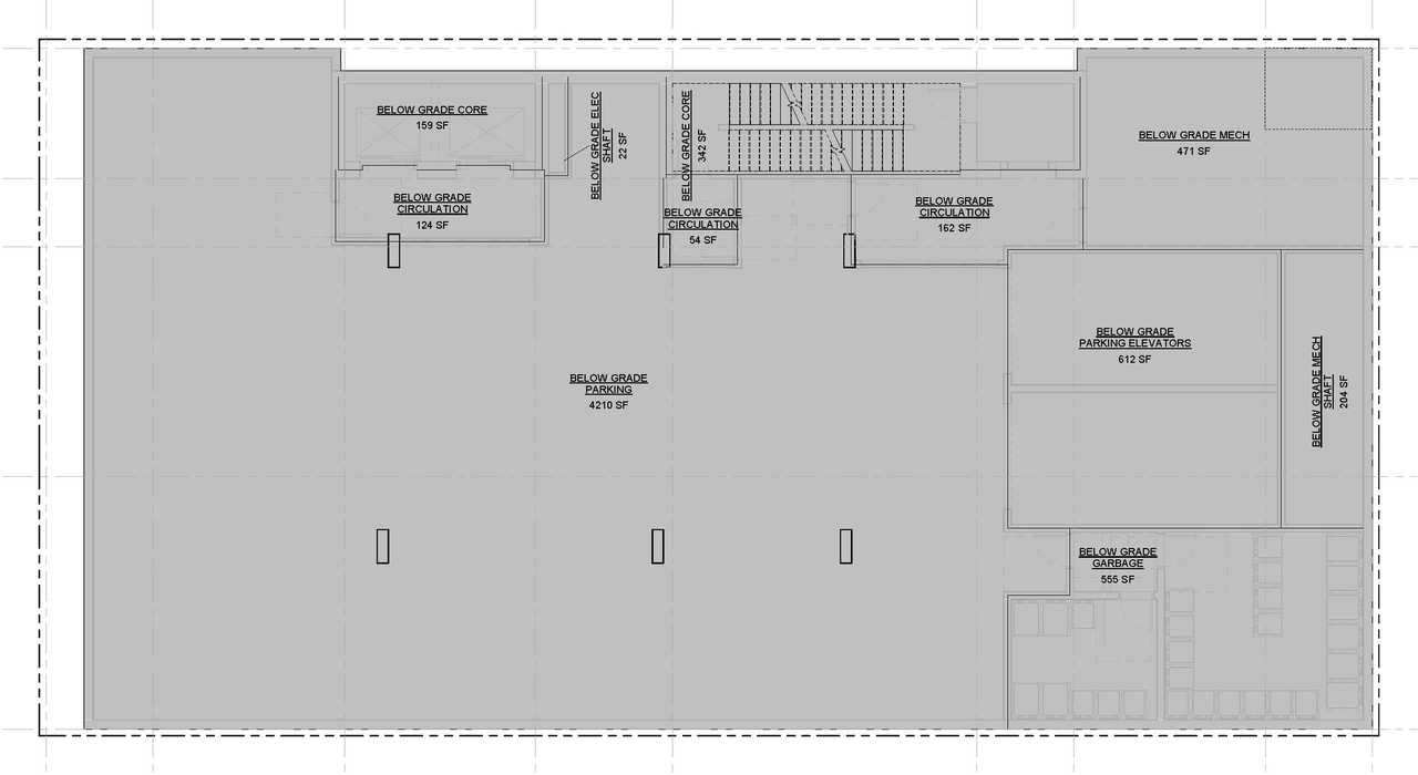 Floor plan for project from page 137 of the file 'Application booklet'