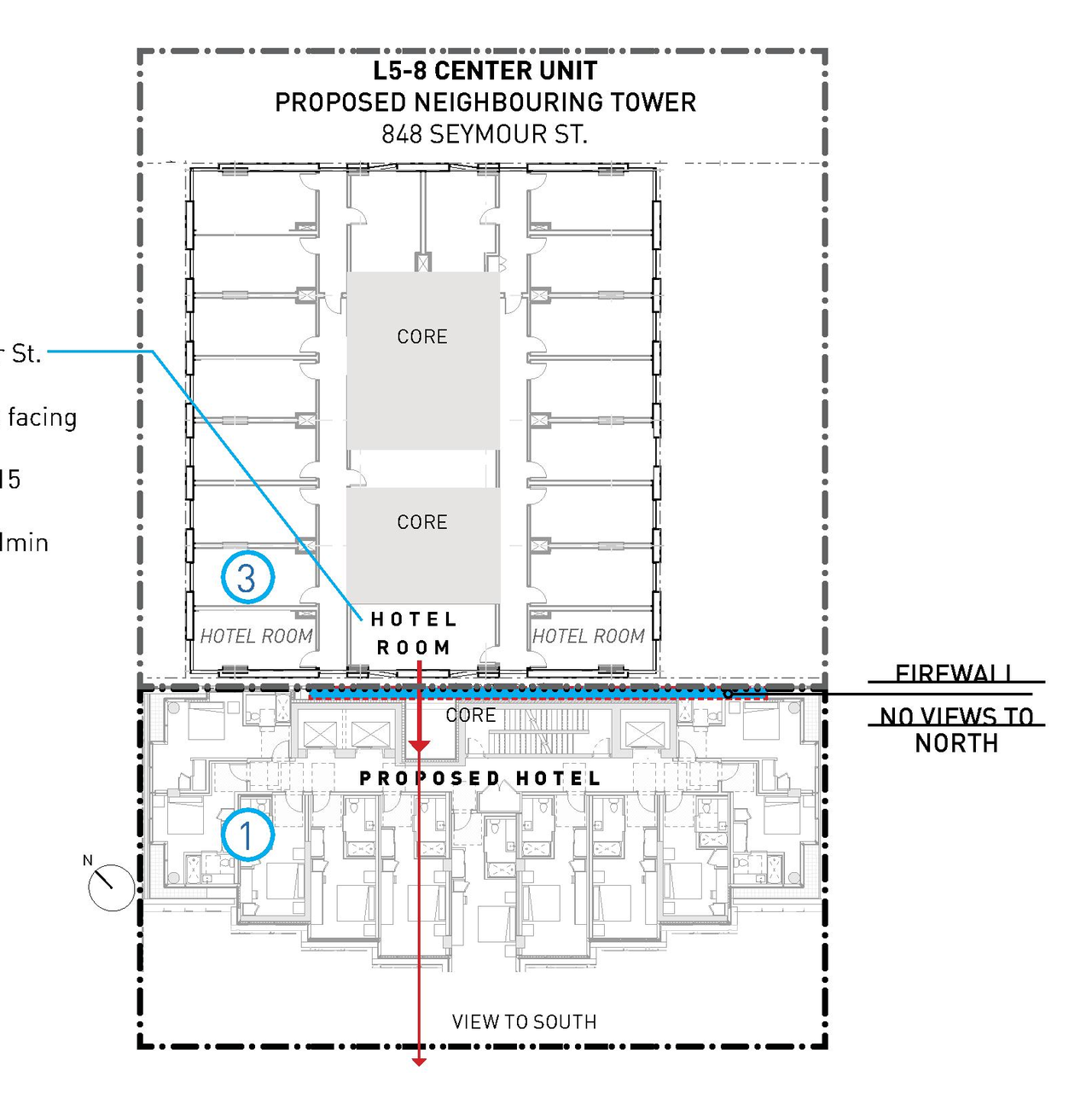 Floor plan for project from page 29 of the file 'Application booklet'