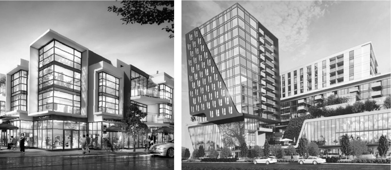 Rendering of building from page 5 of the file 'Application booklet'