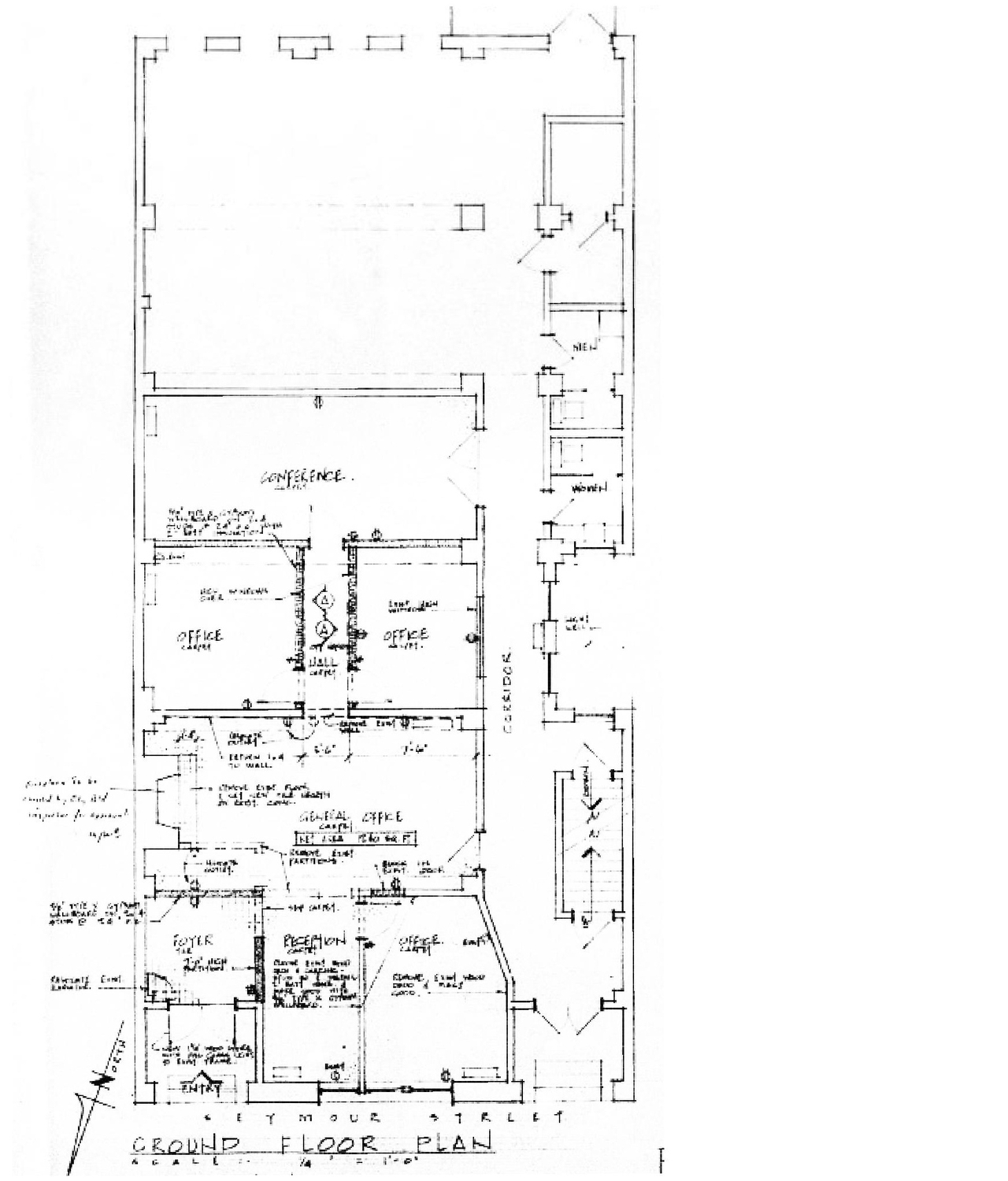 Floor plan for project from page 75 of the file 'Application booklet'