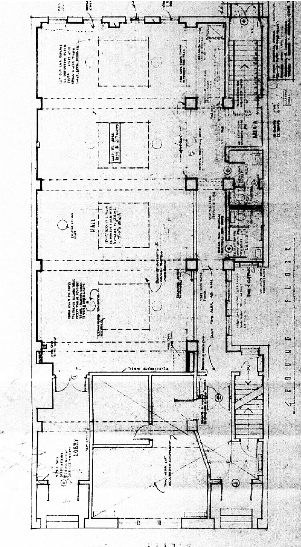 Floor plan for project from page 75 of the file 'Application booklet'