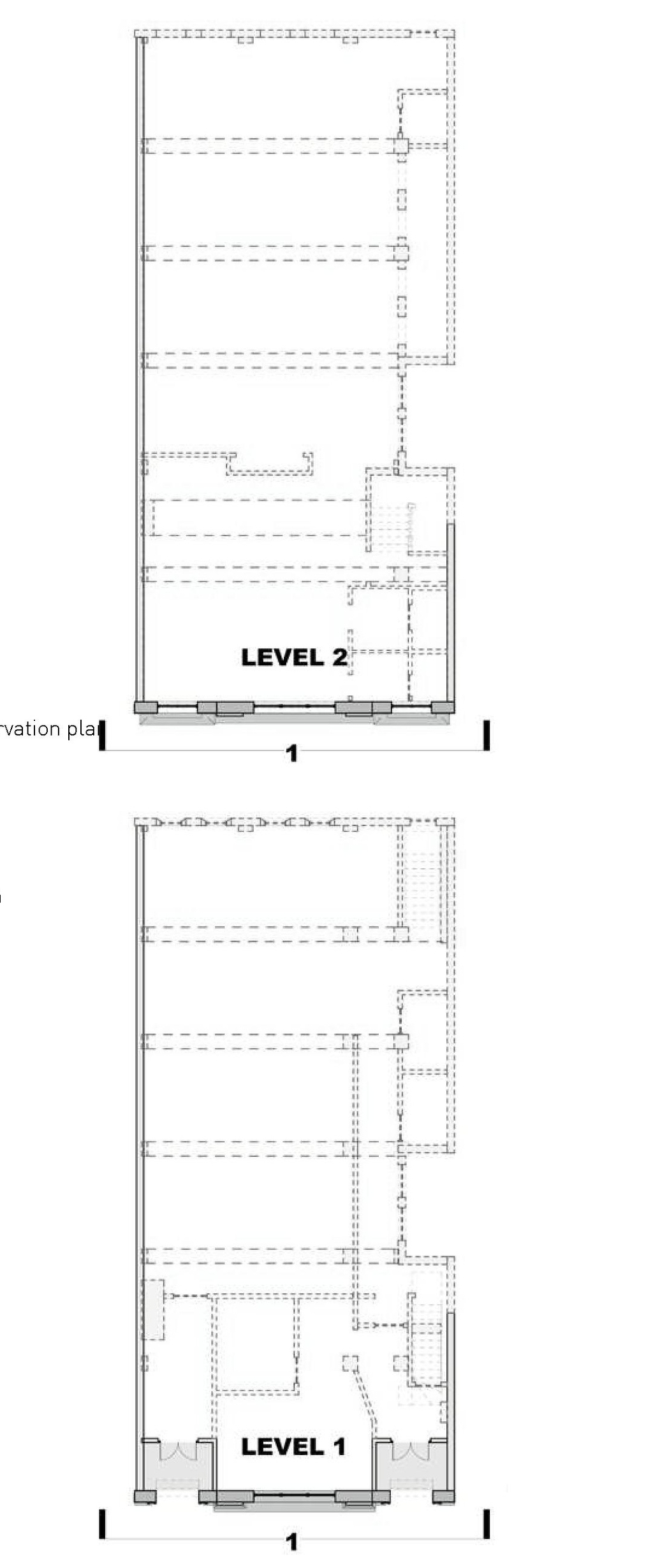 Floor plan for project from page 79 of the file 'Application booklet'