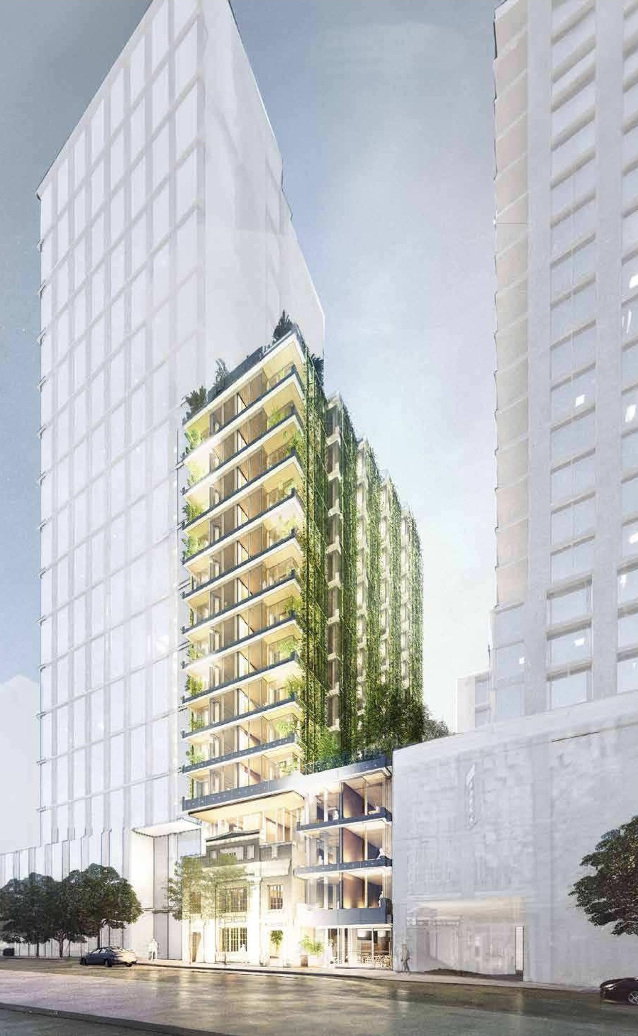 Rendering of building from page 86 of the file 'Application booklet'