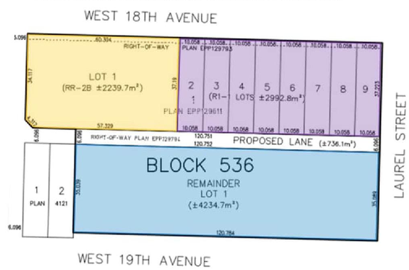 Construction site plan for project from page 2 of the file 'Report'