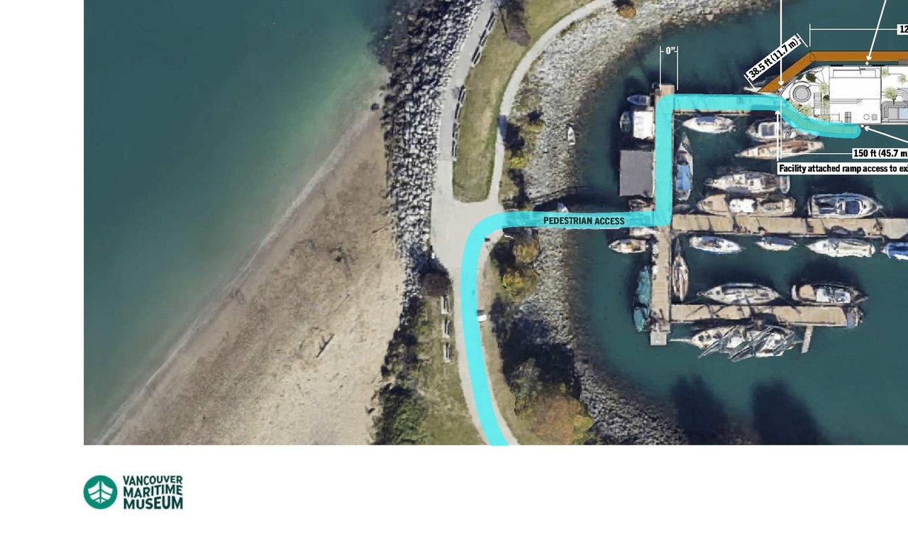 Construction site plan for project from page 17 of the file 'Application booklet'