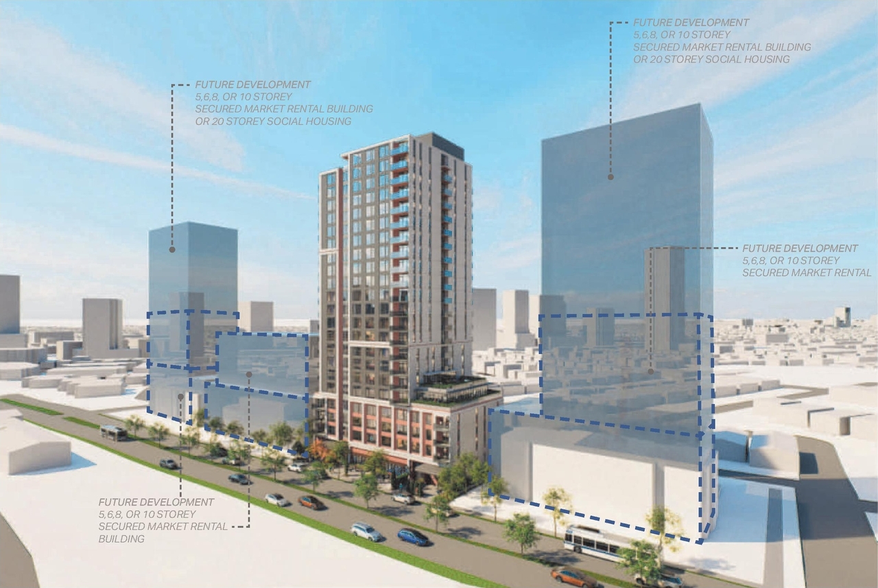 Rendering of building from page 27 of the file 'Application booklet'