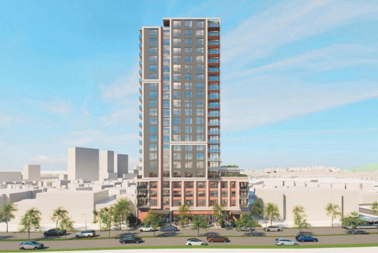 Rendering of building from page 35 of the file 'Application booklet'