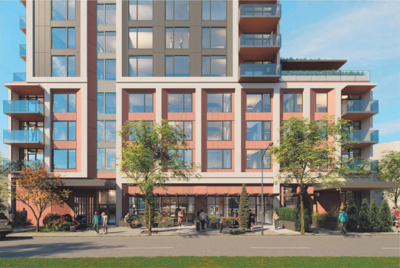 Rendering of building from page 46 of the file 'Application booklet'