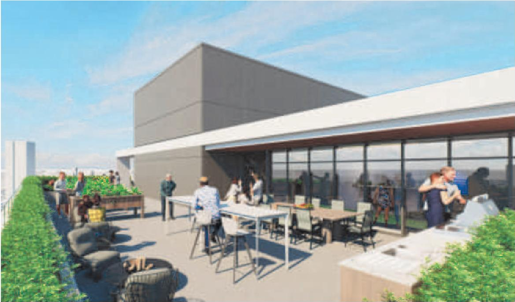 Rendering of building from page 47 of the file 'Application booklet'