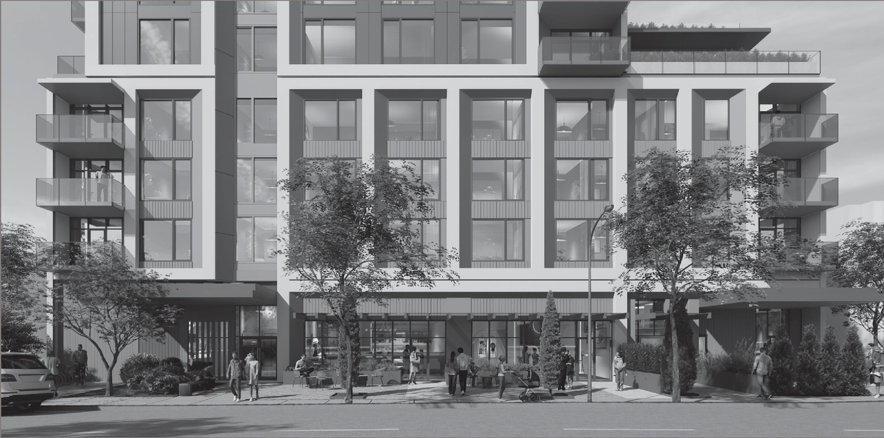 Rendering of building from page 52 of the file 'Application booklet'