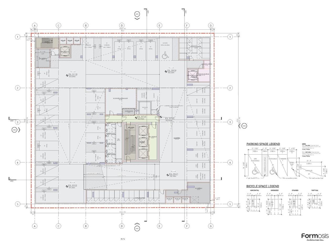 Floor plan for project from page 59 of the file 'Application booklet'