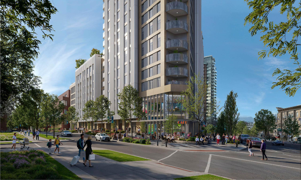 Rendering of building from page 53 of the file 'Application booklet'