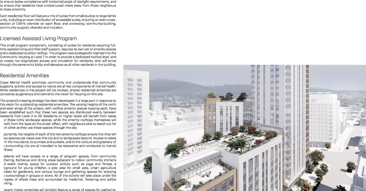 Rendering of building from page 55 of the file 'Application booklet'