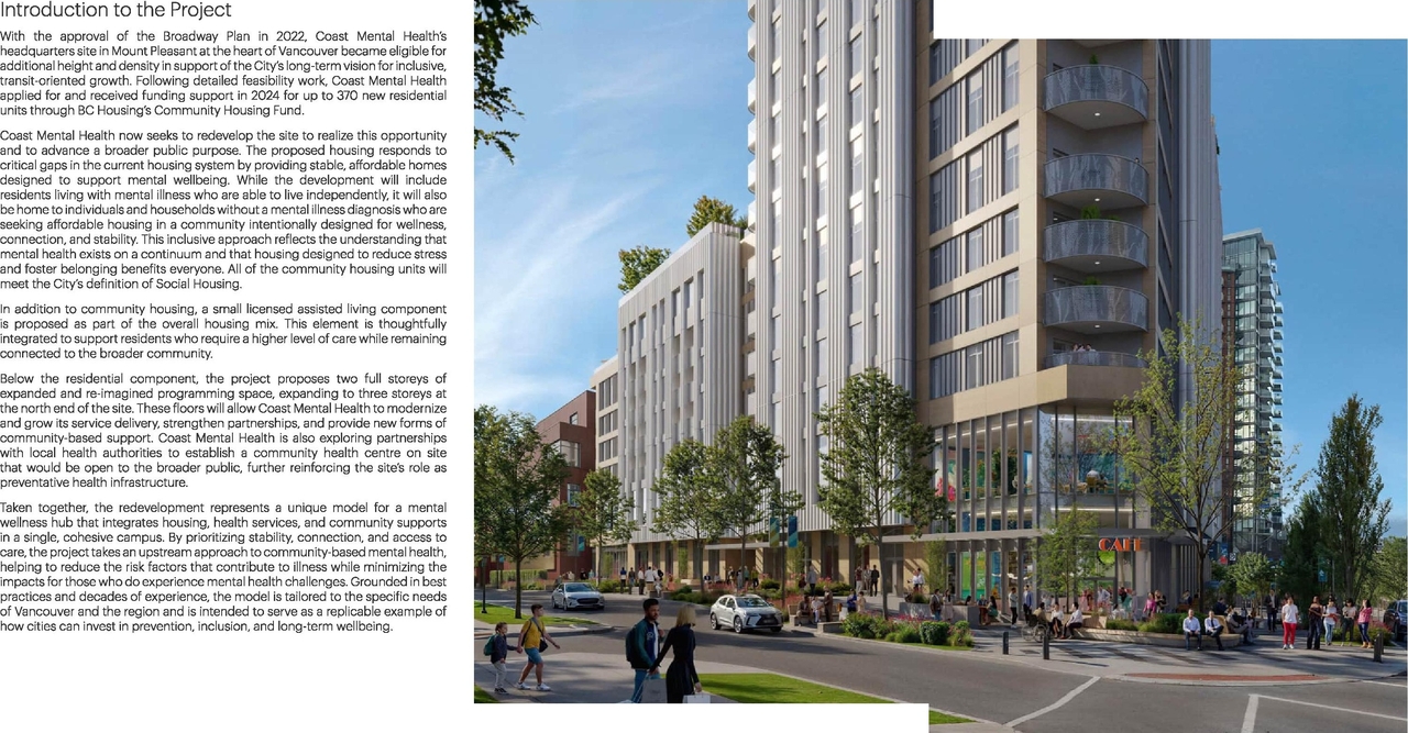 Rendering of building from page 7 of the file 'Application booklet'
