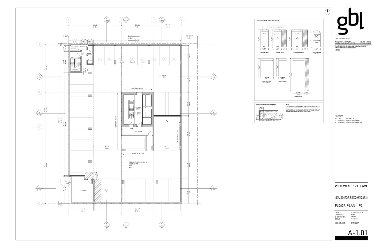 Floor plan for project from page 59 of the file 'Application booklet'