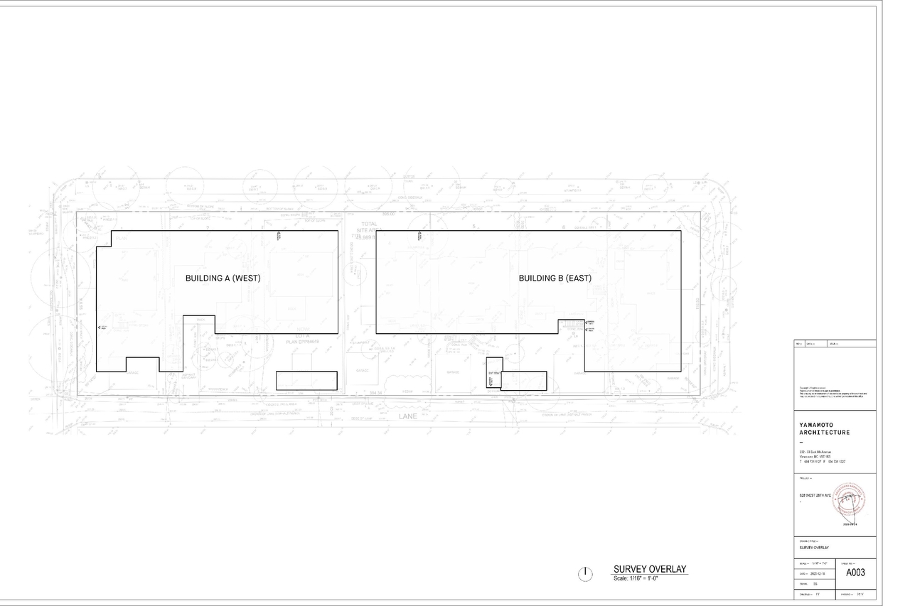 Floor plan for project from page 4 of the file 'Architectural drawings'