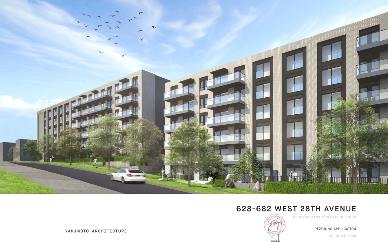Rendering of building from page 1 of the file 'Application booklet'