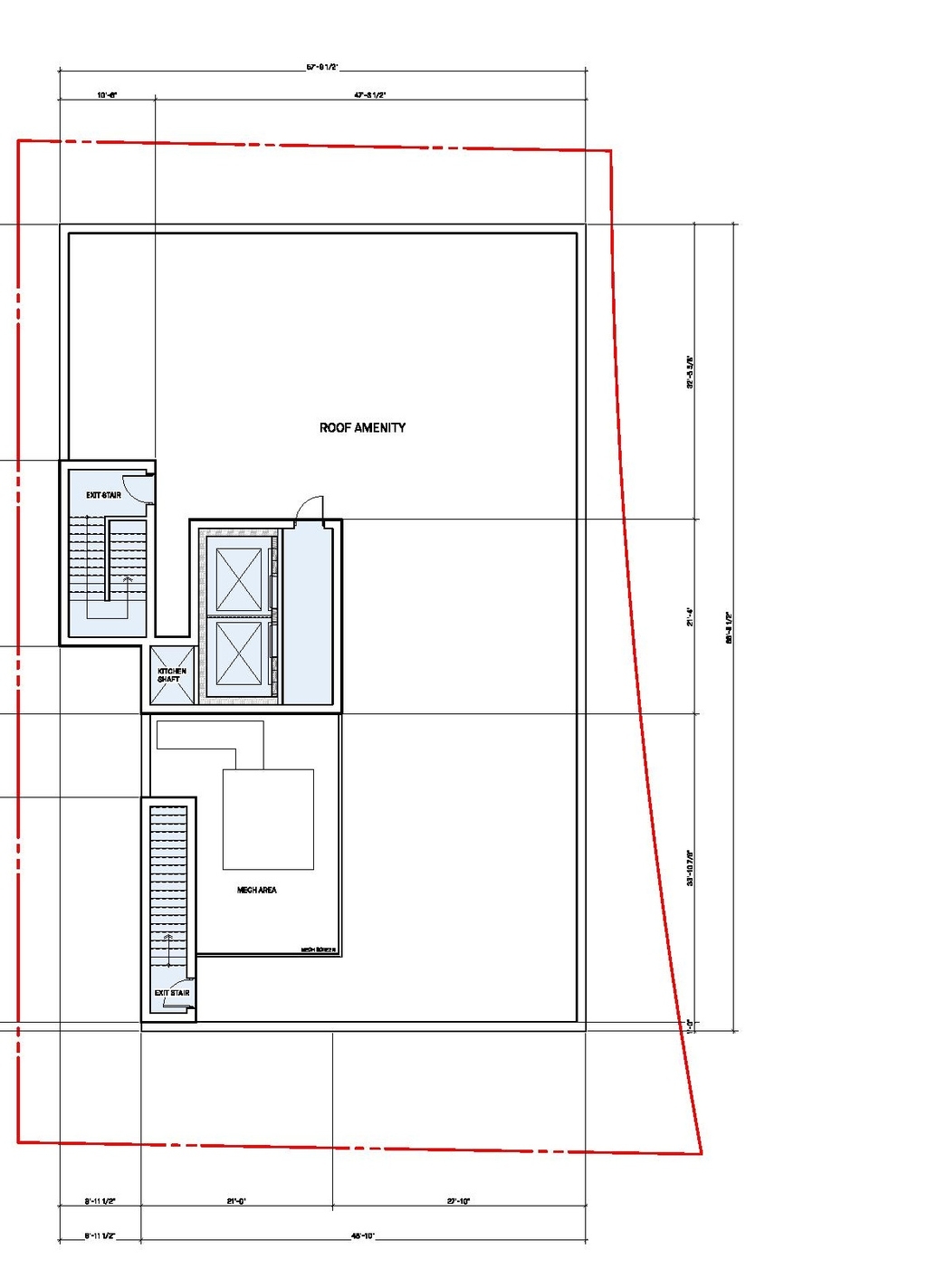Floor plan for project from page 9 of the file 'Architectural drawings'