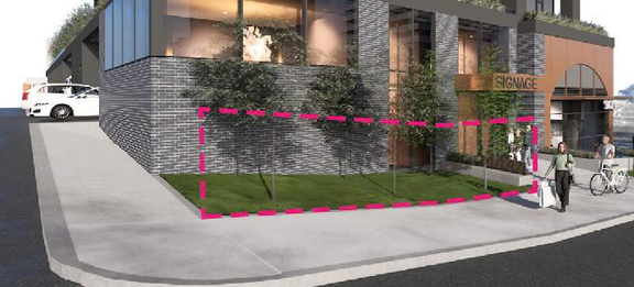 Rendering of building from page 40 of the file 'Application booklet'