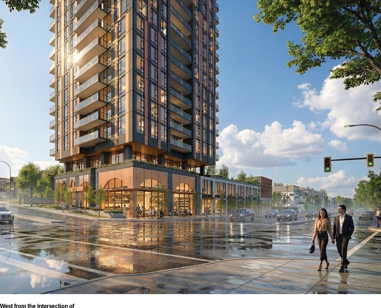 Rendering of building from page 85 of the file 'Application booklet'