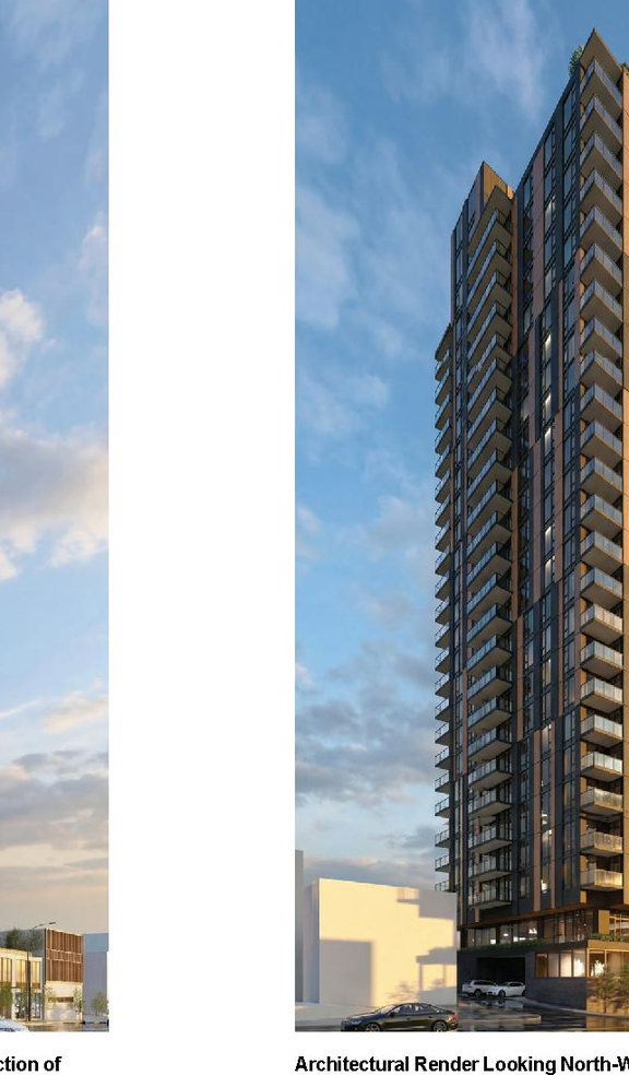 Rendering of building from page 87 of the file 'Application booklet'