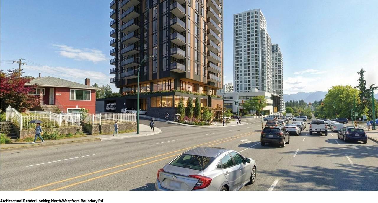 Rendering of building from page 88 of the file 'Application booklet'