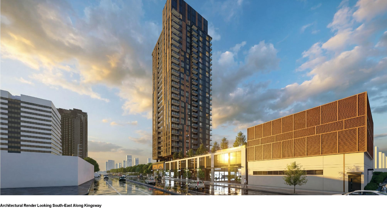 Rendering of building from page 89 of the file 'Application booklet'