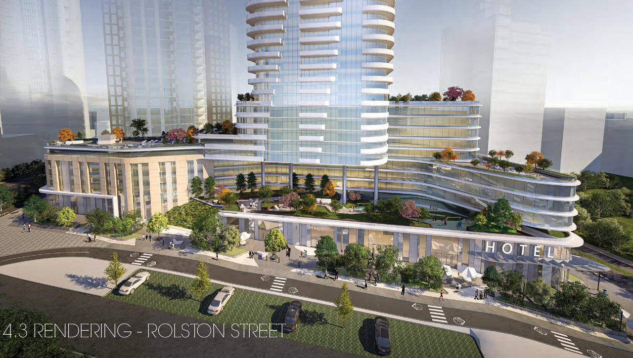 Rendering of building from page 31 of the file 'Application booklet'